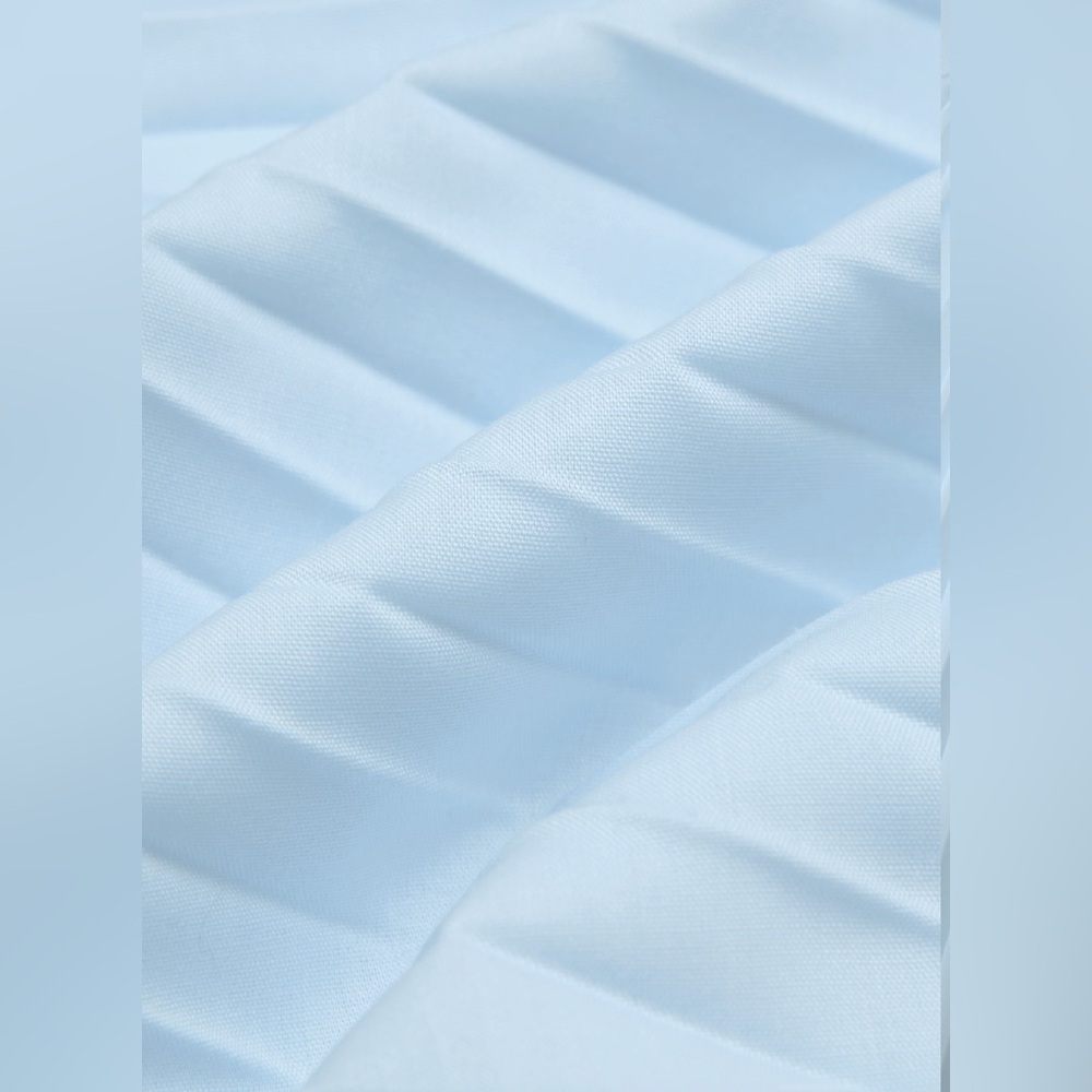 ALL CLOTHING- SKIRTS- LADDER POPLIN SKIRT POPLIN PLEATED MAXI SKIRT - Picture 13 of 16